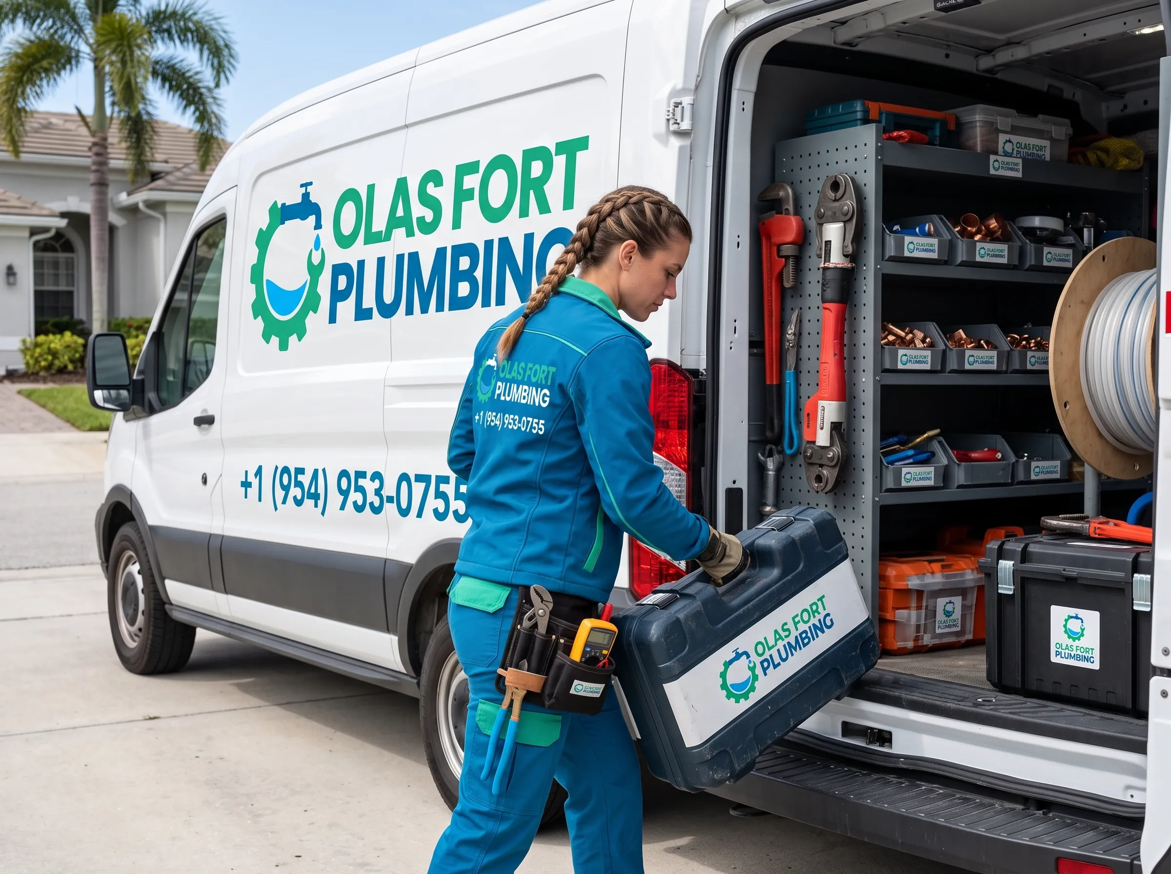 Fully Equipped Mobile Plumbing Service Fort Lauderdale — Olas Fort Plumbing